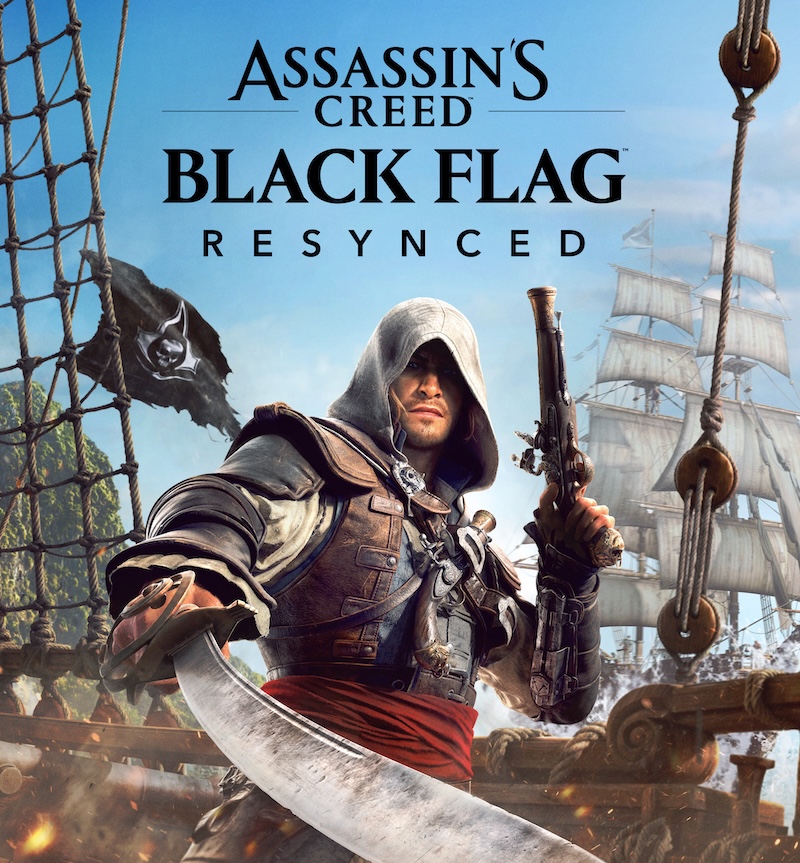 Kansikuva - Assassin's Creed Black Flag Resynced marssittaa epäilijät lankulta