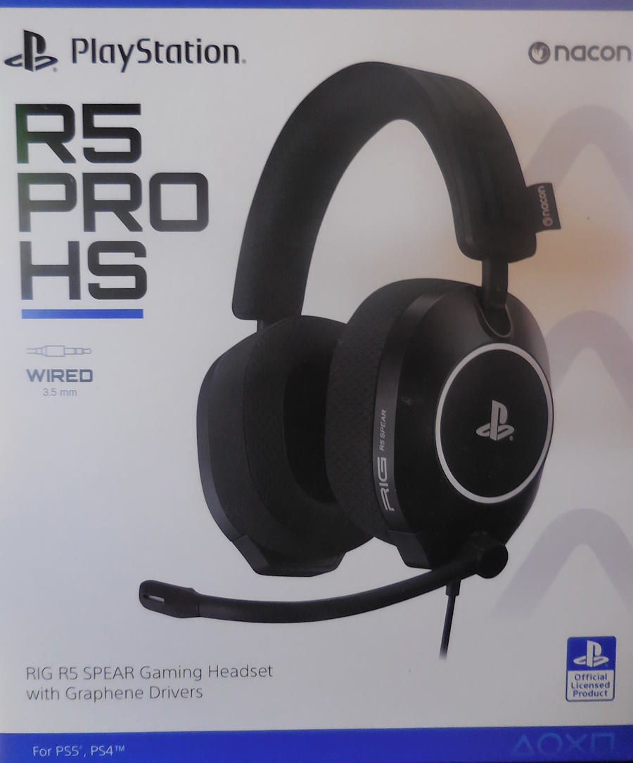 Kansikuva - Nacon RIG R5 Spear Pro HS -kuulokkeet tuottavat hyvää ääntä grafeenipinnoitteella voideltuna