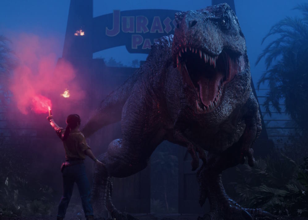 Dinopuistosta tihkuu tietoa