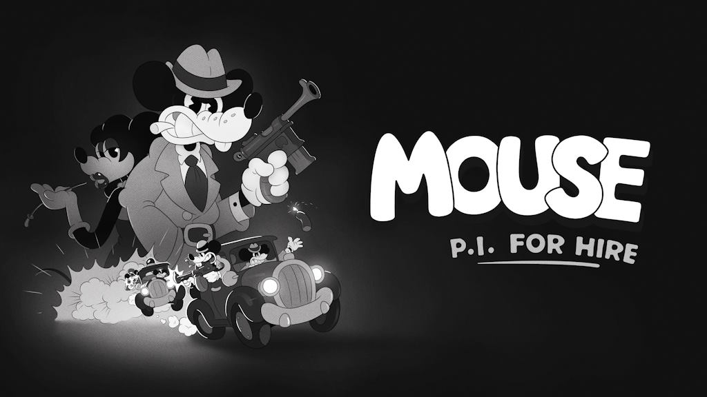 MOUSE: P.I. For Hire on film noir -henkistä räiskintää Mikki Hiirenä.